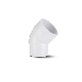 Polypipe 32mm Spigot Bend 45 WS48