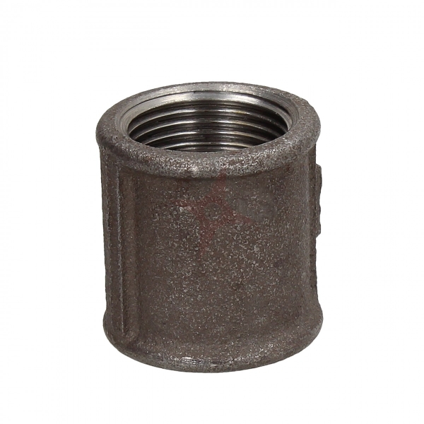 1" Black Iron Socket
