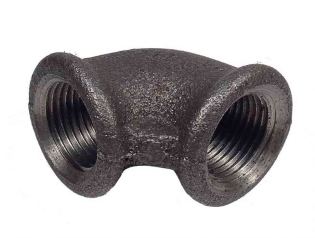 1 Black Iron Elbow