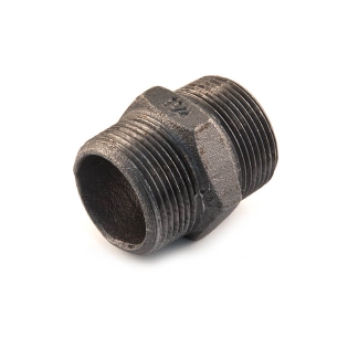 1 Black Iron Nipple