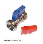 15mm X 34 Straight Washing Machine Valve Pair 15mm X 34 Straight Washing Machine Valve Pair