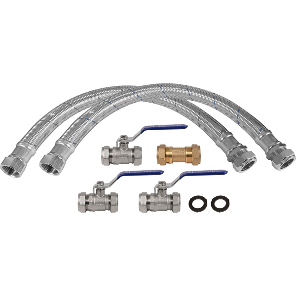 Calmag Water Softener Installation Kit SS 22mm
