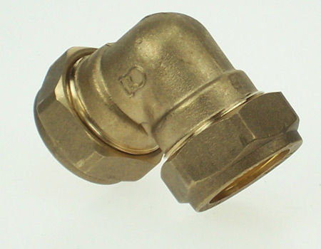 thumbnail image 2 of PPE 90 Degree Brass Mold Fitting 2202P-8-8 - 1/2 2 of 6
