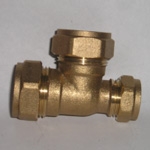 COMPRESSION END REDUCING TEE 