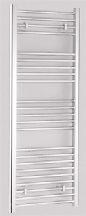 Flat Chrome 400 X 750 Eco Towel Warmer