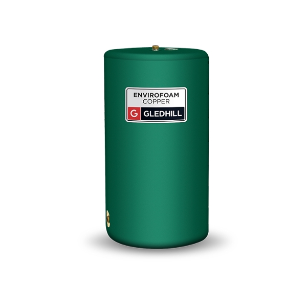 Gledhill Copper Envirofoam Vented Indirect 1050 x 300 Cylinder - BIND02