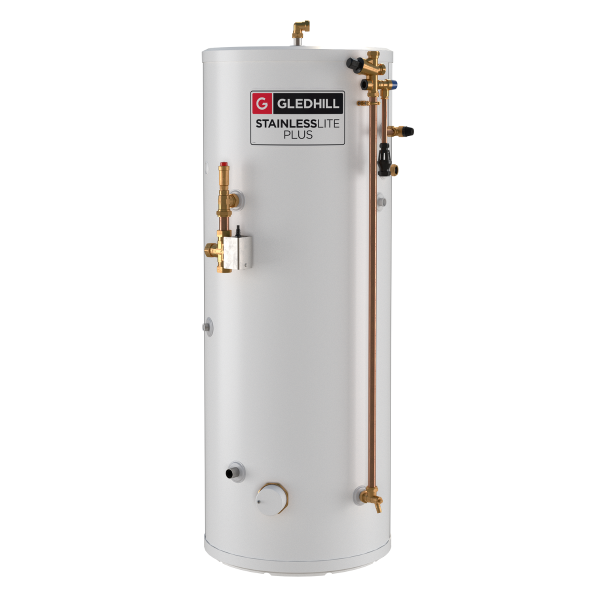 Gledhill StainlessLite Plus Basic Pre-Plumbed Heat Pump - PLUHP180BPP