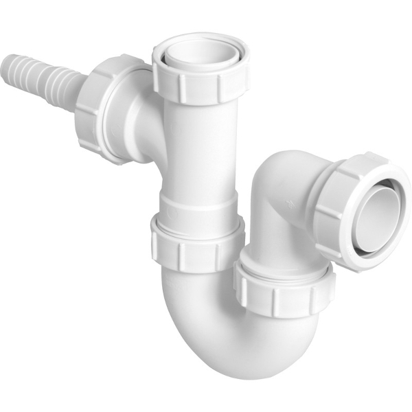 McAlpine WM2 Horizontal Domestic Appliance Nozzle Trap