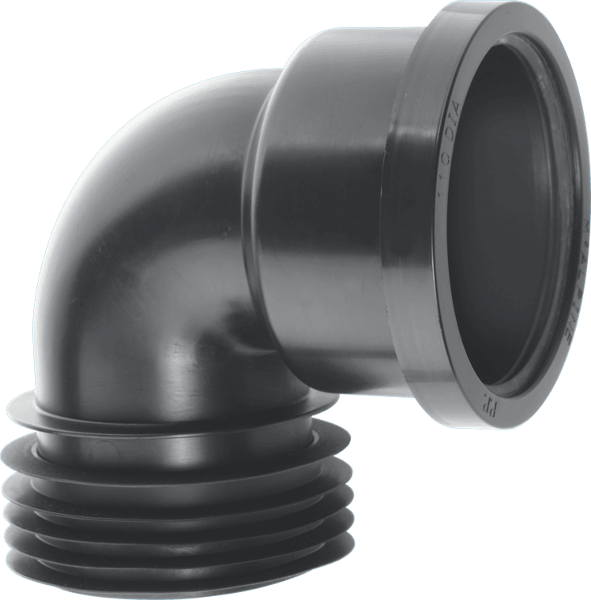 McAlpine DC90-BL 90° Bend Drain Connector