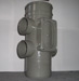 110MM ACCESS PIPE - SINGLE SOCKET (SOLVENT GREY) 110MM ACCESS PIPE - SINGLE SOCKET (SOLVENT GREY)