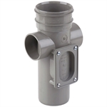 Polypipe Access Pipe 3in82mm  2 Boss Single Socket - SWA39