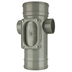 Polypipe Access Pipe 3in82mm 2 Boss Double Socket - SWA31