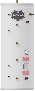 Tempest Twin Coil Solar 400LTR Unvented Indirect Cylinder - TSMI400/S