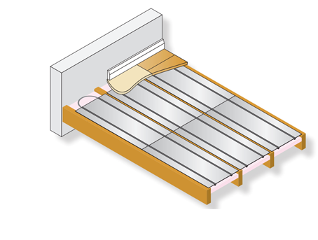 Polypipe suspended flooring