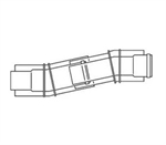 Vaillant Telescopic Offset (100mm Diameter) 303919 Vaillant Telescopic Offset (100mm Diameter) 303919