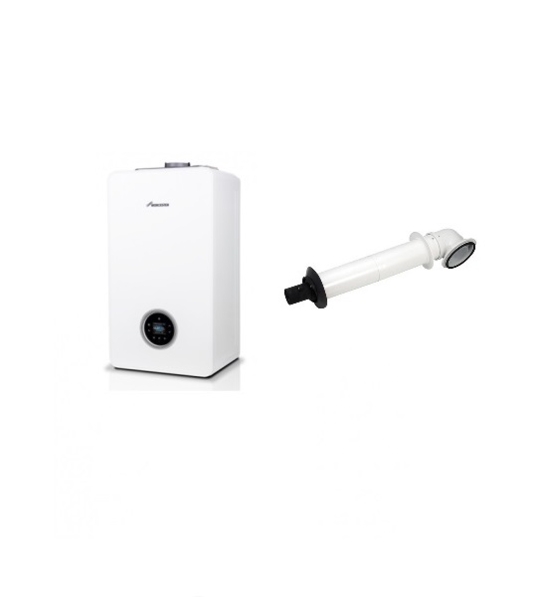 Worcester 2000 25kw Greenstar Combi + Horizontal Flue Kit