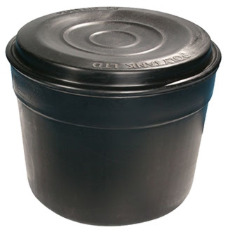 Polytank 50 Gallon / 227 Litre Circular Cold Water Storage Tank (34x27) Includes PT2/B Fittings Kit