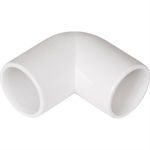 Polypipe Overflow System Knuckle Bend - 90 Degree Solvent White Push-Fit- NS45 Polypipe Overflow System Knuckle Bend - 90 Degree Solvent White Push-Fit- NS45