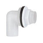 Polypipe Overflow System Reverso Tank Connector White Push-Fit- VP51 Polypipe Overflow System Reverso Tank Connector White Push-Fit- VP51