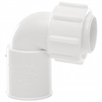 Polypipe Overflow System Bent Adaptor Solvent White Push-Fit- NS48 Polypipe Overflow System Bent Adaptor Solvent White Push-Fit- NS48